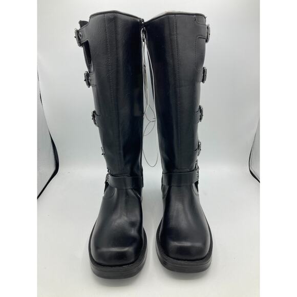 Women's Rebel Tall Riding Boots with Memory Foam Insole - Wild Fable Size 6 - Picture 3 of 6